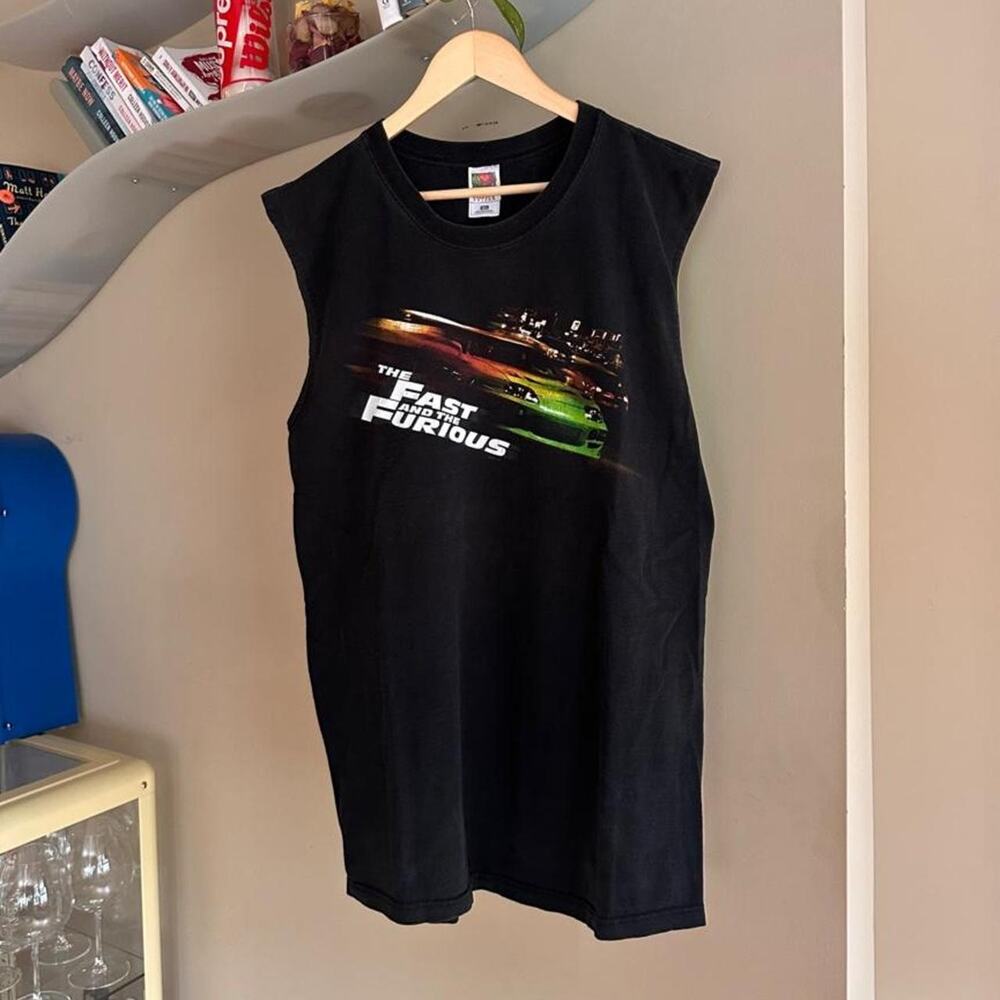 Vintage 2001 The Fast and Furious Movie Promo Shirt